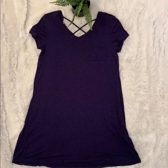 Pink Rose T-Shirt dress size Medium - Picture 1 of 6